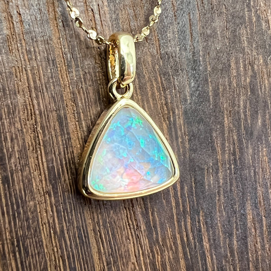 Radiant Energy Opal Necklace - Enhance Creativity, Manifestation, and Emotional Balance